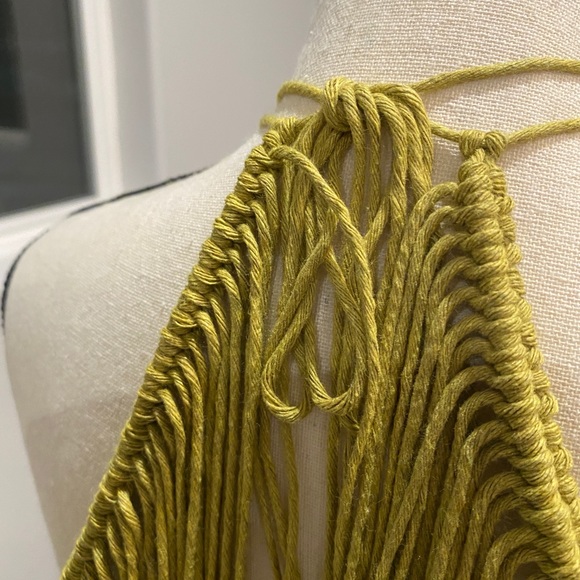 Handmade Macrame Crochet Dress - Picture 9 of 14